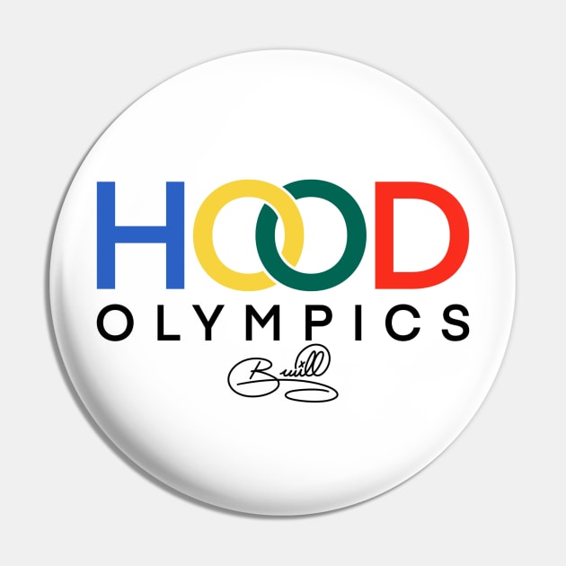 Hood Olympics Logo Pin by artofbryson