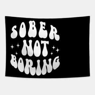 Sober Not Boring Tapestry