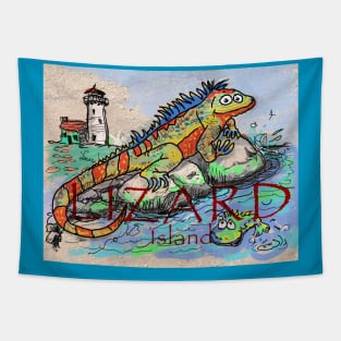 Lizard Island Tapestry