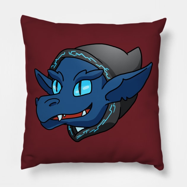 Skratchy Chibi Pillow by Sharpe Dresser