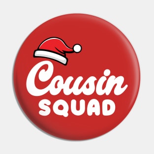 Cousin Squad Santa Hat Pin