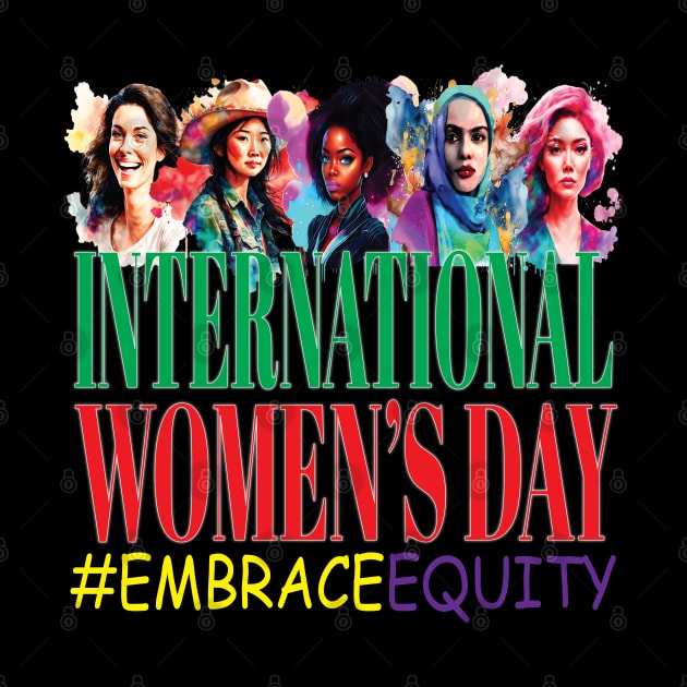 International Women's Day #EmbraceEquity Peace Equity by Envision Styles