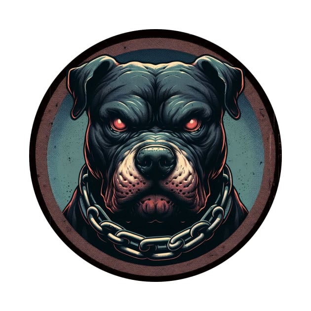 scary pitbull by Anthony88