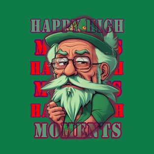 Stoner Old Man #2 - HAPPY HIGH MOMENTS T-Shirt