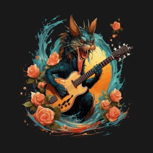 Prawn Playing Guitar T-Shirt