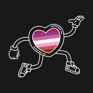 Pride Heart - Lesbian T-Shirt