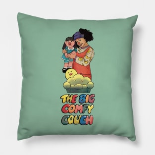 Loonette and Molly (The Big Comfy Couch) Pillow