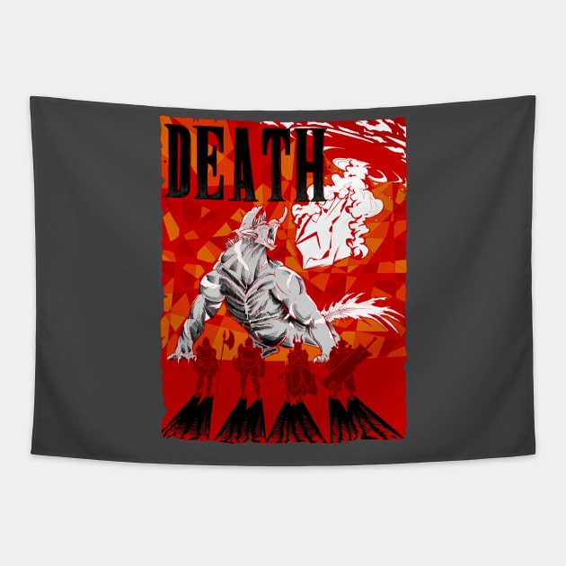 Behemoth Death Tapestry by paintchips