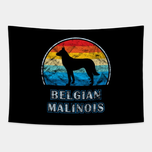 Belgian Malinois Vintage Design Dog Tapestry by millersye