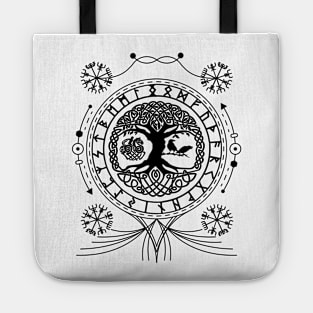 Yggdrasil - Tree of Life | Norse Pagan Symbol Tote