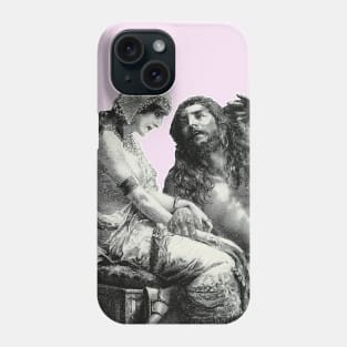 Samson and Delilah Love Condemned by Betrayal Phone Case