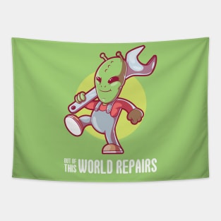 Out of this World Repairs! Tapestry