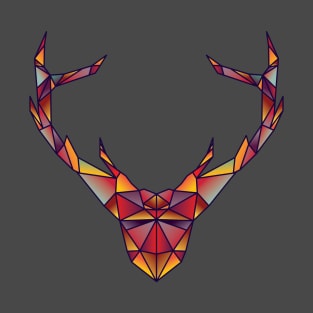 Geometrical Stag T-Shirt