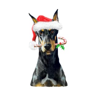 Doberman Christmas T-Shirt