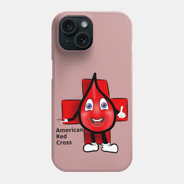 American Red Cross Blood Donors - safe life Phone Case by Aceplace Design