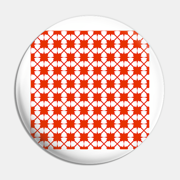 Red waffle Pin by Nigh-designs