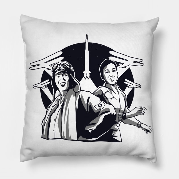 Women Power Pillow by Urban_Vintage