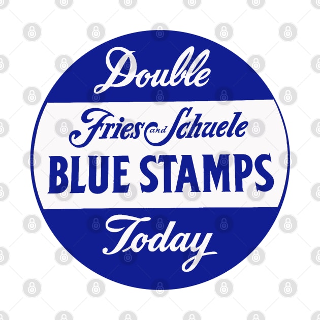 Fries and Schuele Blue Stamps. Department Store. Cleveland, Ohio by fiercewoman101