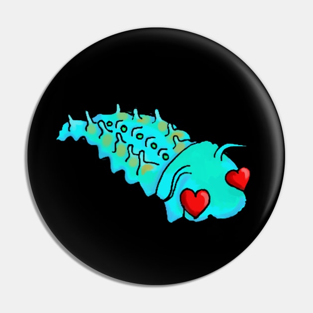 Kwaiilobite in Love Pin by toylibrarian