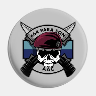 664 Para Squadron Pin