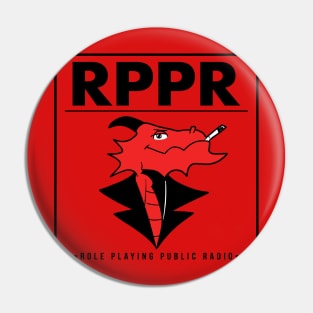 Role Playing Public Radio Pin