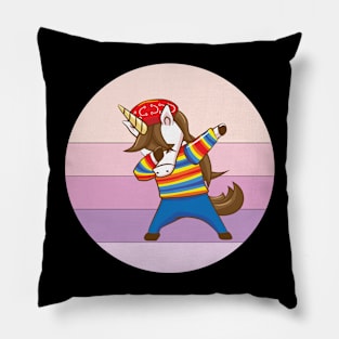 lgbt unicorn Pillow