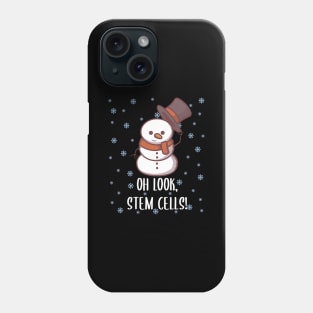 Look Stem Cells! Christmas Science Biology Phone Case