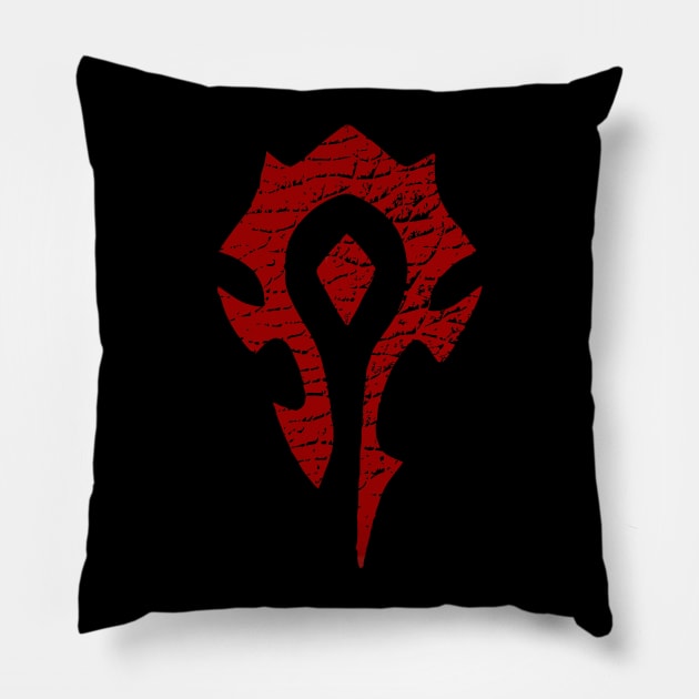 Tribal Horde! Pillow by valsymot