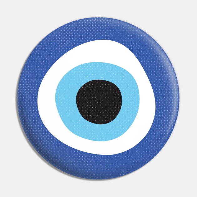 Evil Eye Symbol Pin by Inogitna Designs