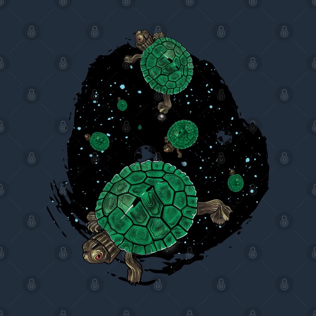 Space turtles by Frajtgorski