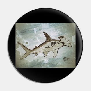 Hammerhead Shark Pin