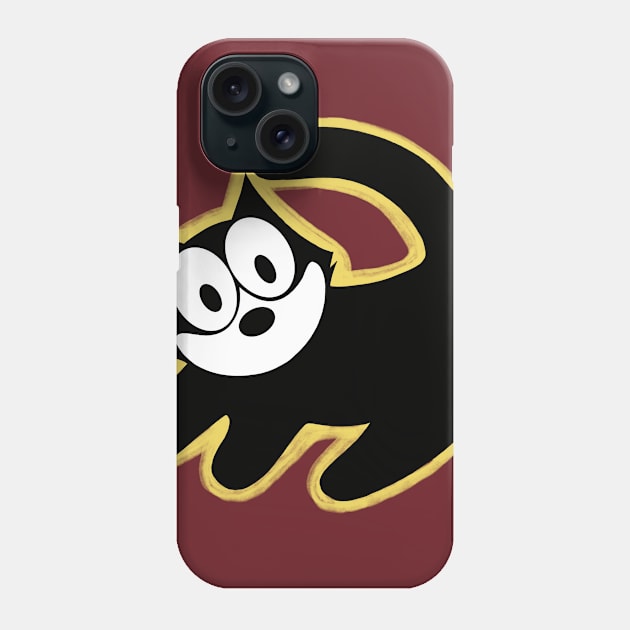 Felix king of the cats Phone Case by BrokenBank