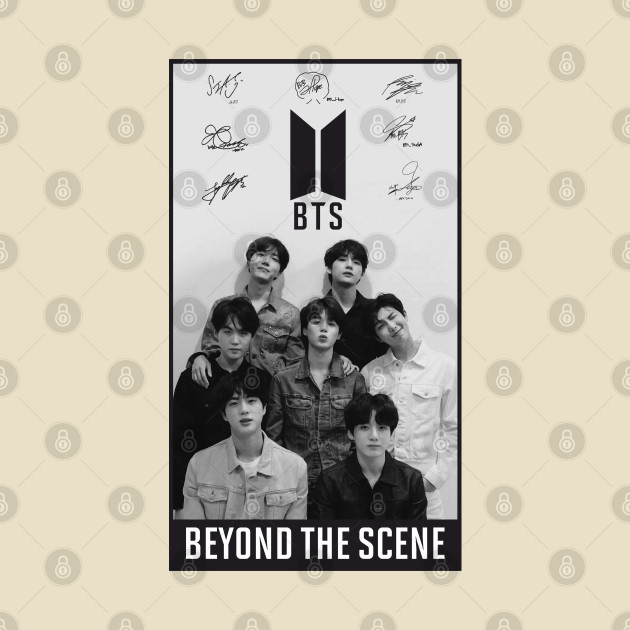 BTS BLACK AND WHITE by Like visual Store