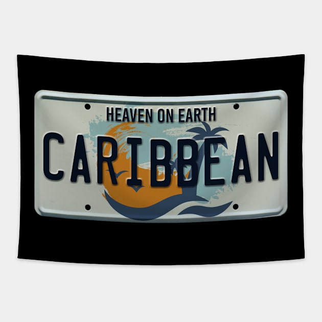 Caribbean summer vacation Tapestry by SerenityByAlex