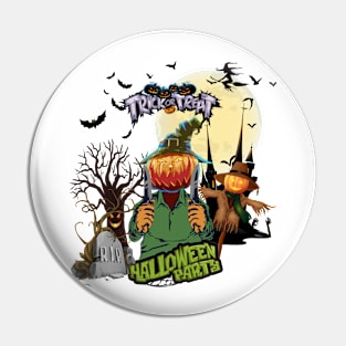 happy Halloween Pin