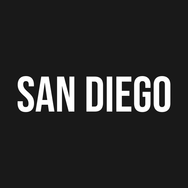 San Diego by bestStickers