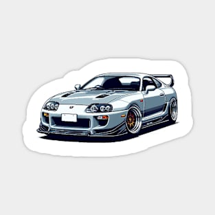 White Supra MK4 Magnet