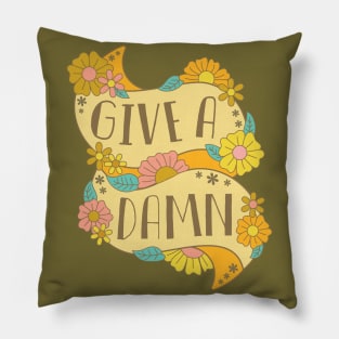 Give a Damn Pillow