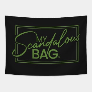 Copy of My Scandalous Bag - Green Tapestry