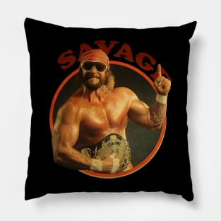 Vintage Macho Man Savage Pillow