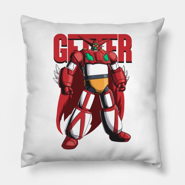 GETTER Pillow by WahyudiArtwork