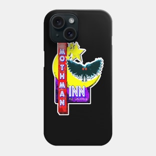 Mothman Inn West Virginia Wing Humanoid Moth Retro Vintage Hotel Spooky Vacation Phone Case