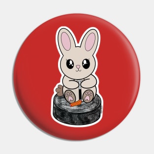 Puck Bunny (Calgary) Pin