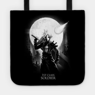 Final Fantasy Cloud Moon - Cloud Strife 1st Class SOLDIER - Video Game Tote