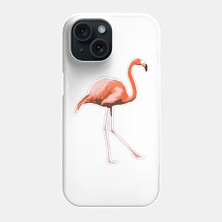 Flamingo Digital Painting Phone Case