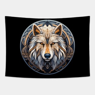 White Wolf - Night Hunt Tapestry