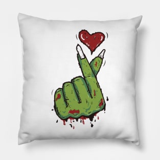 Love Zombie Design Pillow