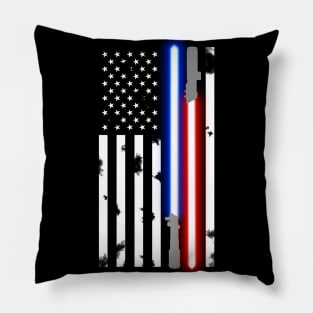 saber American flag Pillow