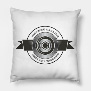 Skateboarder Pillow