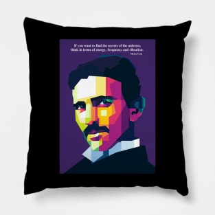 Nikola Tesla Pillow